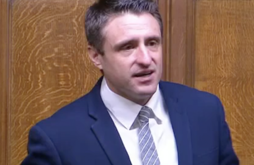 Ben Everitt MP In The House Of Commons