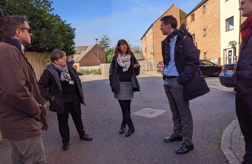 Ben meeting with the Guinness Partnership