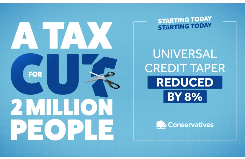 Tax cut Universal Credit