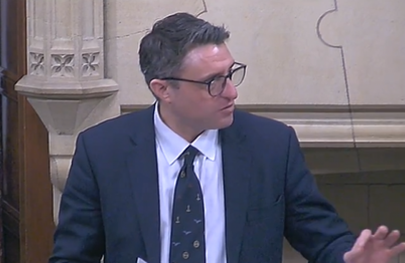 Ben Everitt MP speaking on rural connectivity in a Westminster Hall debate