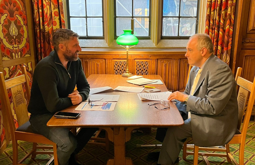 Ben Everitt MP Meeting Minister Robert Halfon