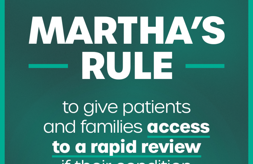 Martha's Rule