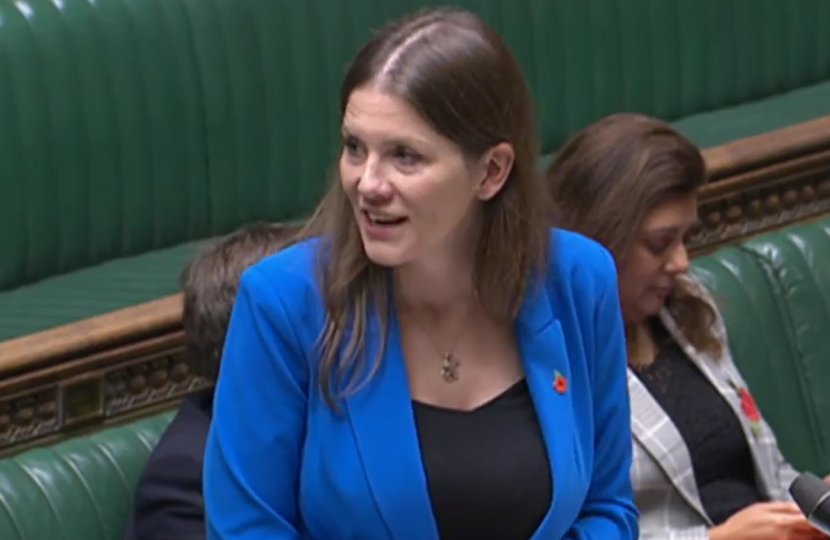 Secretary of State Michelle Donelan speaking in response to Ben Everitt MP