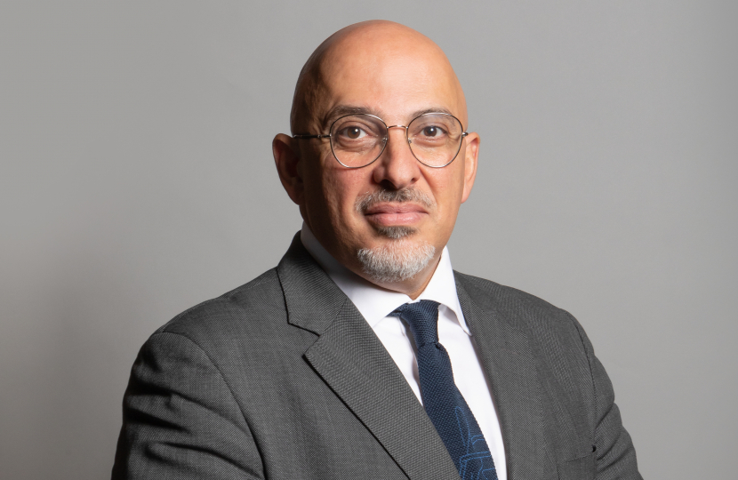 Chancellor Nadhim Zahawi