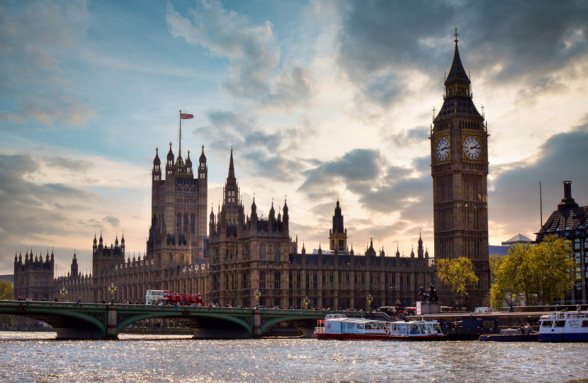 the Houses of Parliament