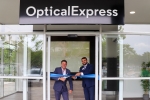 Ben Everitt MP Opening The New Optical Express Store In Milton Keynes