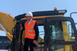 Ben Everitt MP On A Building Site