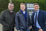 Ben Everitt MP and Iain Stewart MP with Grant Shapps