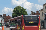 A bus in Newport Pagnell