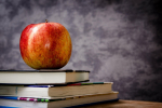 stock image of school classroom