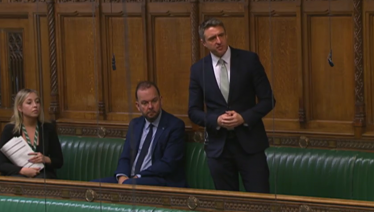 Ben Everitt MP speaking at Transport Questions in the House of Commons