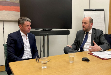 Ben meeting with Transport Minister Richard Holden