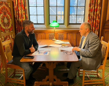 Ben Everitt MP Meeting Minister Robert Halfon